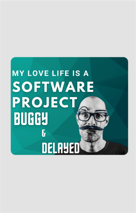 TechyTribe Funny Mouse Pads for Developers | Humorous Desk Accessory for Software Engineers | Programmer Gift Idea