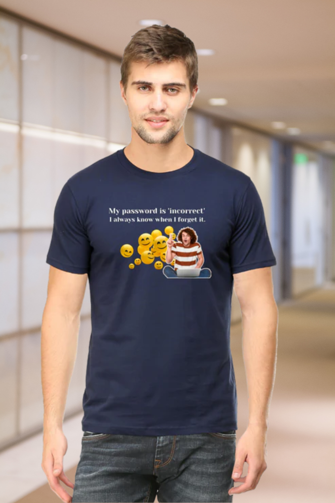 My Password is 'Incorrect' - Funny Tech T-Shirt for Coders and Tech Enthusiasts