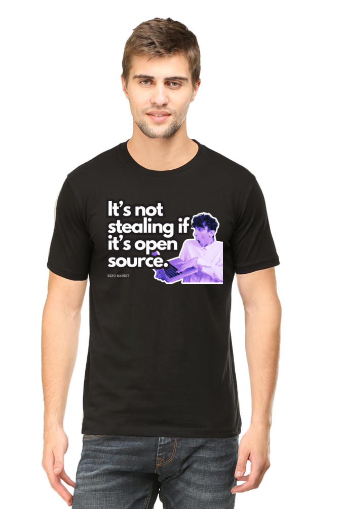 It’s Not Stealing If It’s Open Source - Funny Developer T-Shirt for Programmers and Coders