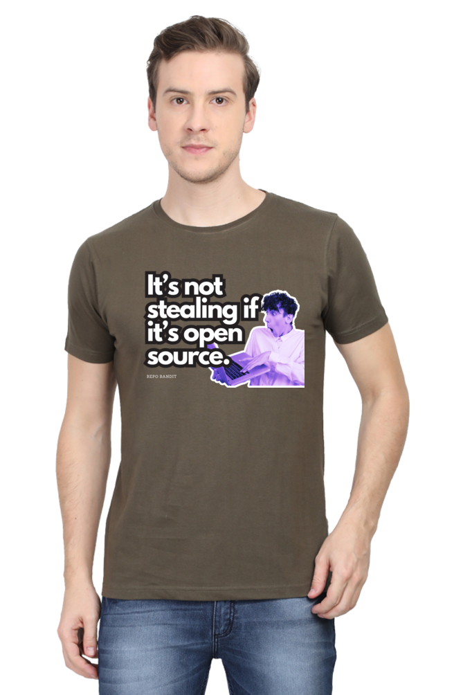 It’s Not Stealing If It’s Open Source - Funny Developer T-Shirt for Programmers and Coders