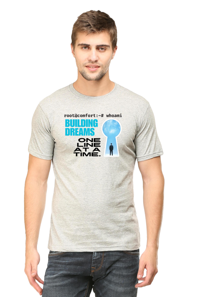 Building Dreams - Inspirational T-Shirt for Developers and Visionaries