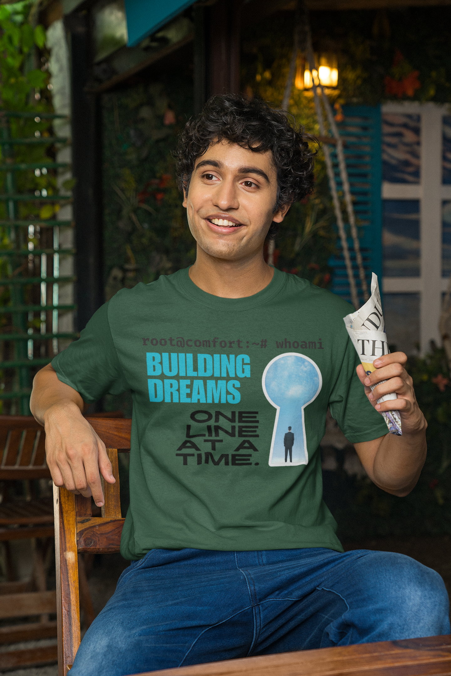 Building Dreams - Inspirational T-Shirt for Developers and Visionaries