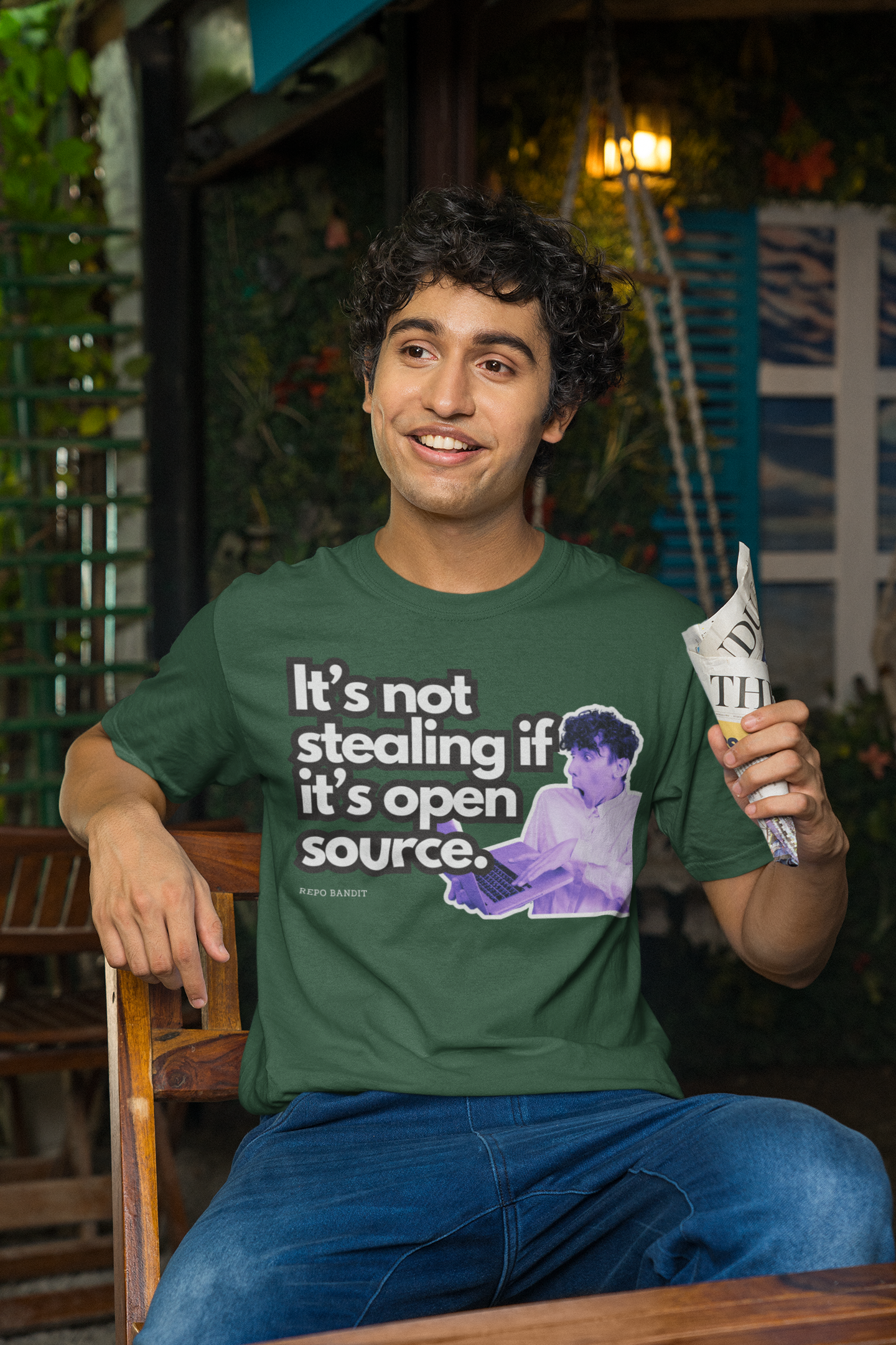 It’s Not Stealing If It’s Open Source - Funny Developer T-Shirt for Programmers and Coders