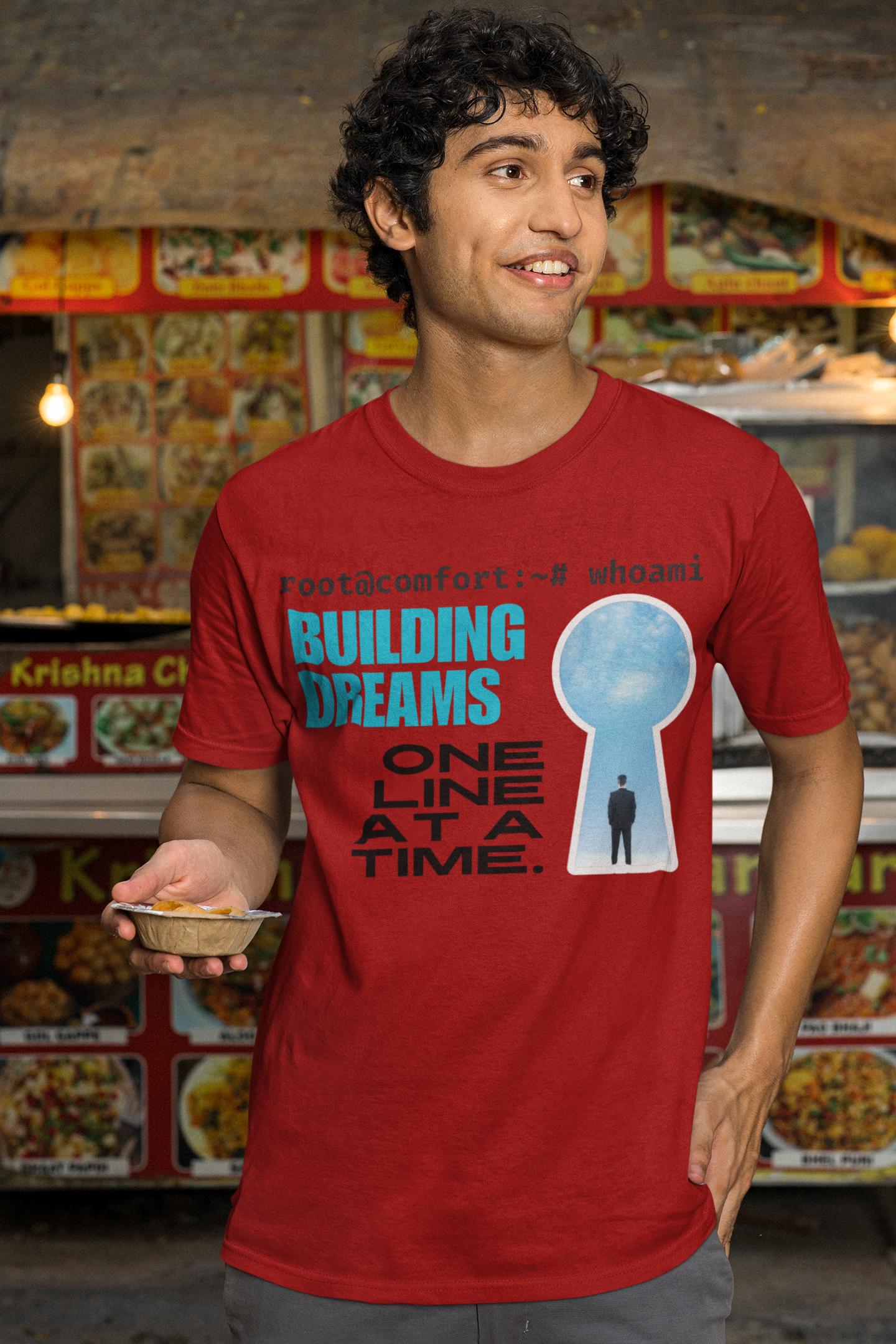 Building Dreams - Inspirational T-Shirt for Developers and Visionaries