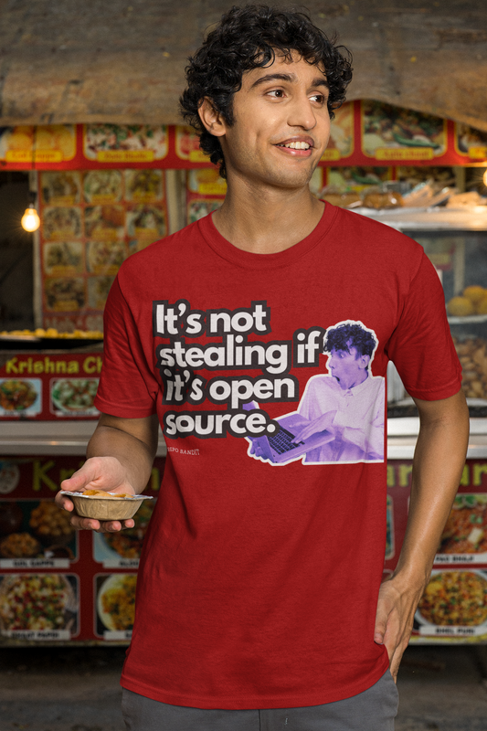 It’s Not Stealing If It’s Open Source - Funny Developer T-Shirt for Programmers and Coders