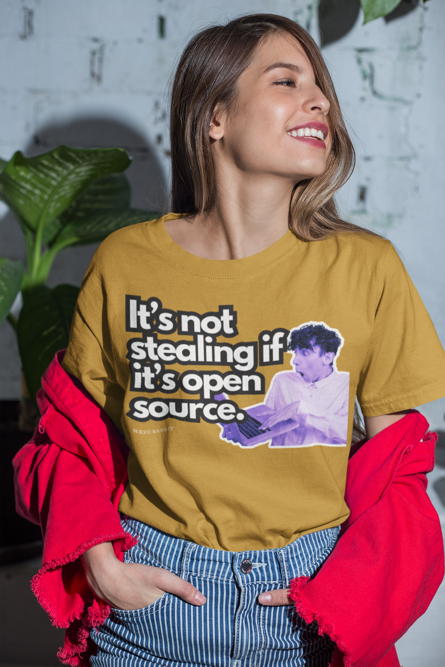 It’s Not Stealing If It’s Open Source - Funny Developer T-Shirt for Programmers and Coders